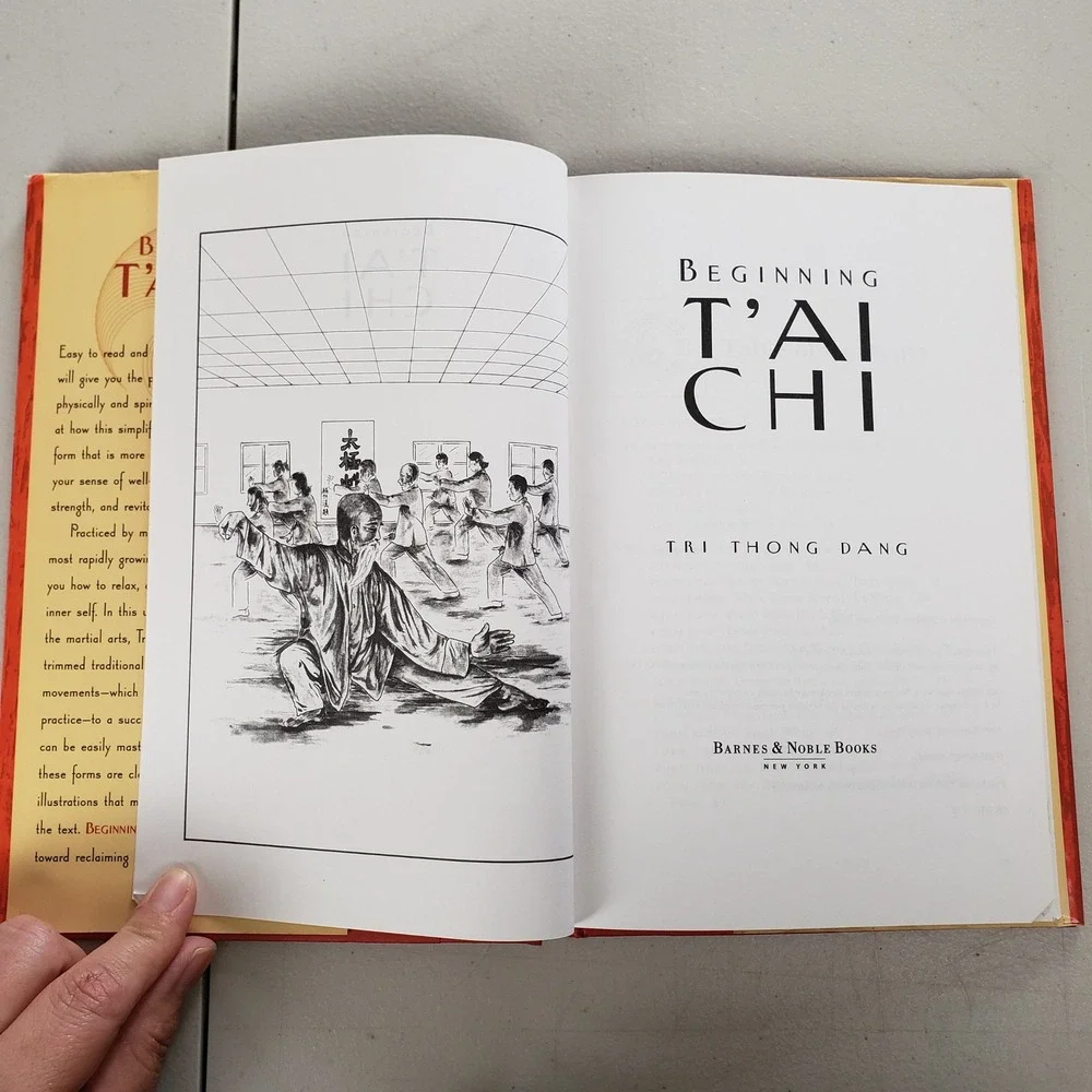 Beginning T'ai Chi Tri Thong Dang Hardcover 1999 Illustrated Tai Chi Guide